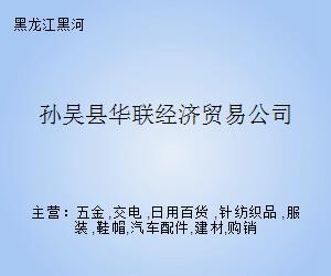 孙吴县华联经济贸易公司